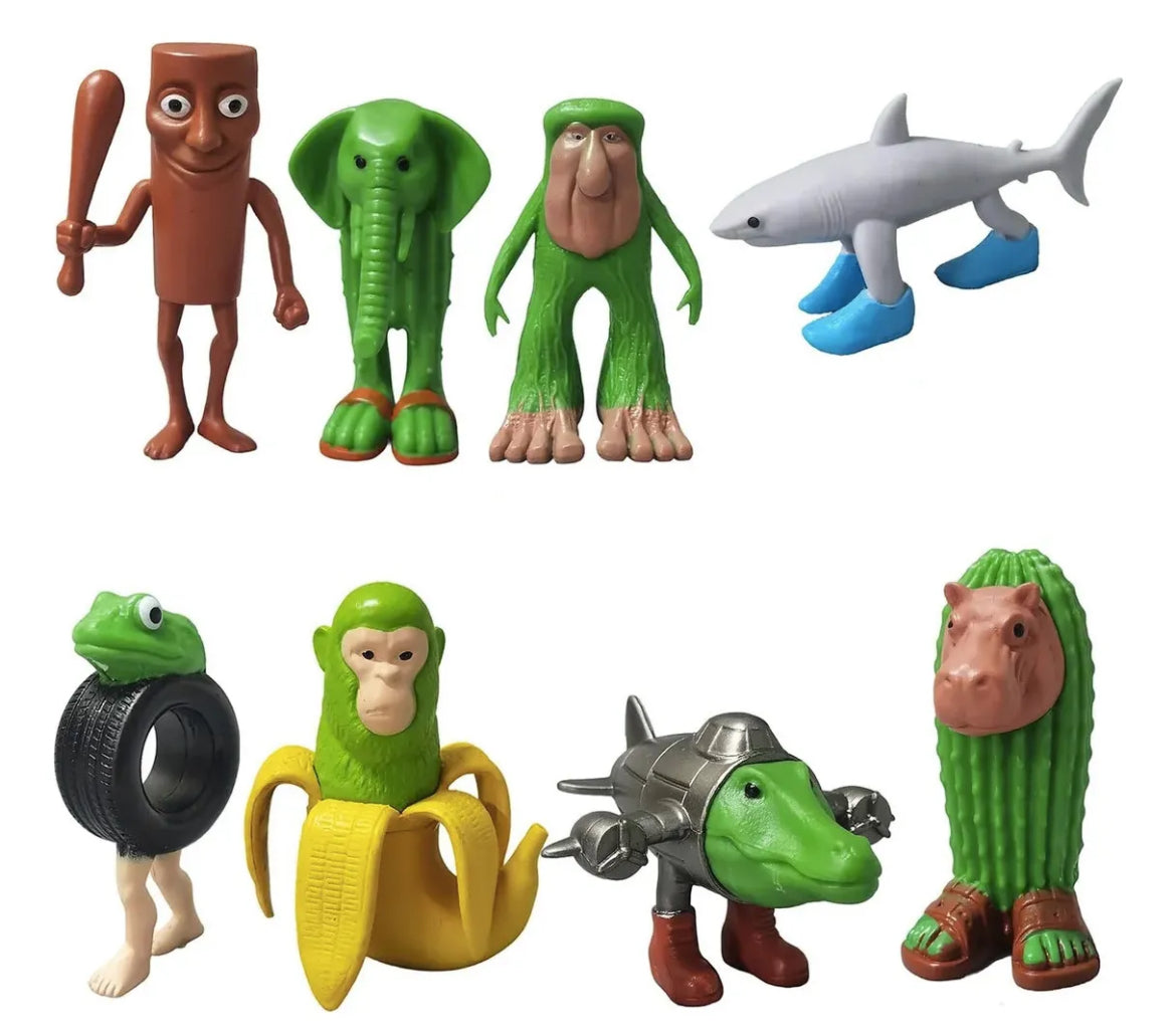 Pack 8 Figuras "Los Italianitos"
